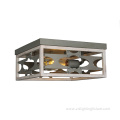 Artistic Steel Bedroom Ceiling Light